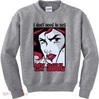 I Don't Need To Sell My Soul Comic Kids Sweatshirt thumb 0