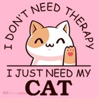 I Don't Need Therapy I Just Need My Cat Cute Visor thumb 3