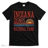 Indiana Dunes National Park Nature Great Lakes Sunset T-Shirt thumb 0