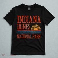 Indiana Dunes National Park Nature Great Lakes Sunset T-Shirt thumb 5