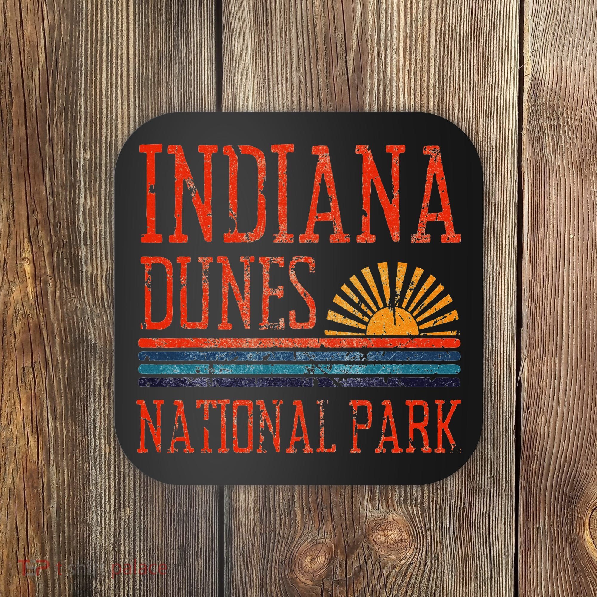 Indiana Dunes National Park Nature Great Lakes Sunset Coaster