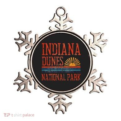 Indiana Dunes National Park Nature Great Lakes Sunset Ornament
