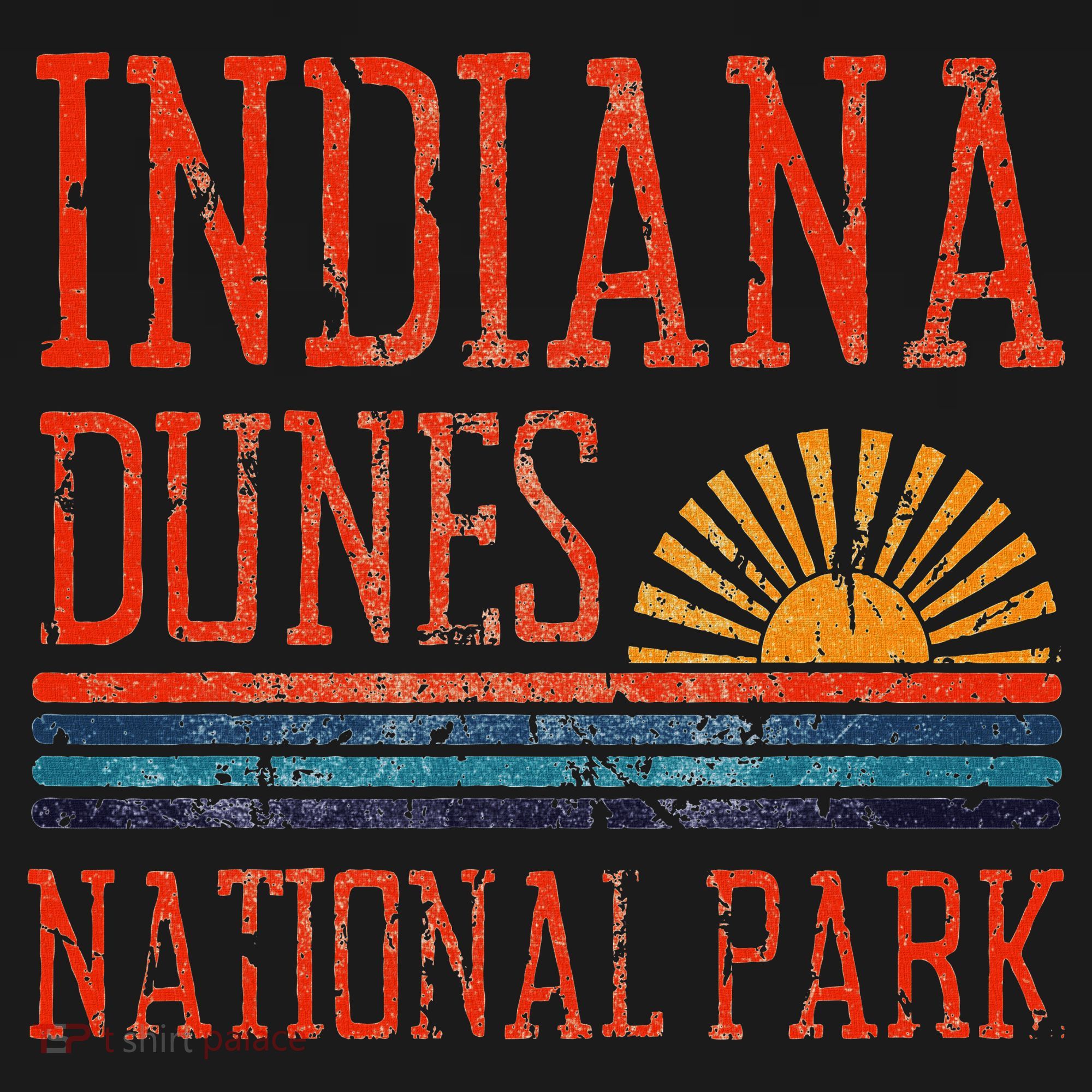 Indiana Dunes National Park Nature Great Lakes Sunset Women's Tank Top