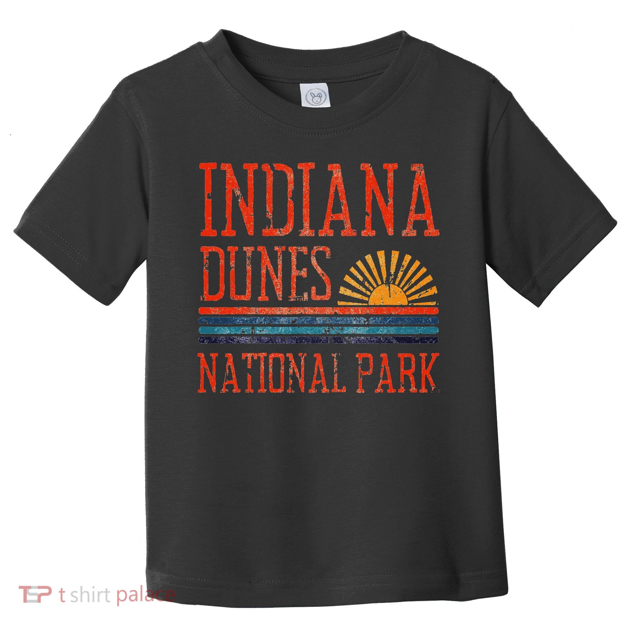 Indiana Dunes National Park Nature Great Lakes Sunset Toddler T-Shirt
