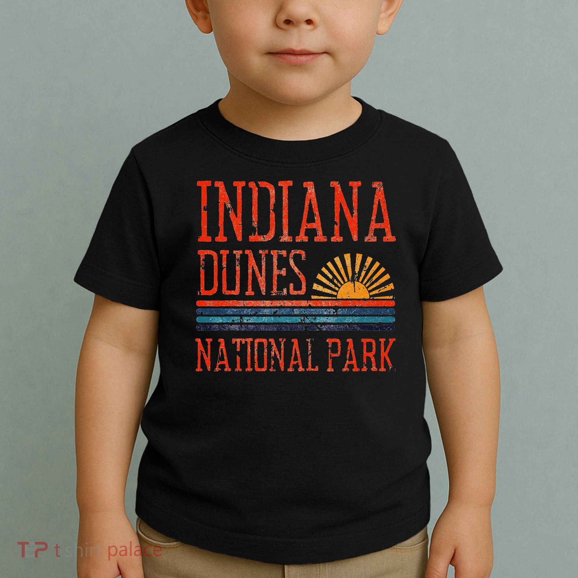 Indiana Dunes National Park Nature Great Lakes Sunset Toddler T-Shirt