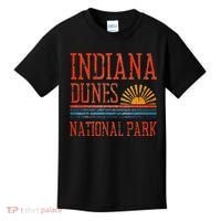 Indiana Dunes National Park Nature Great Lakes Sunset Kids T-Shirt thumb 0