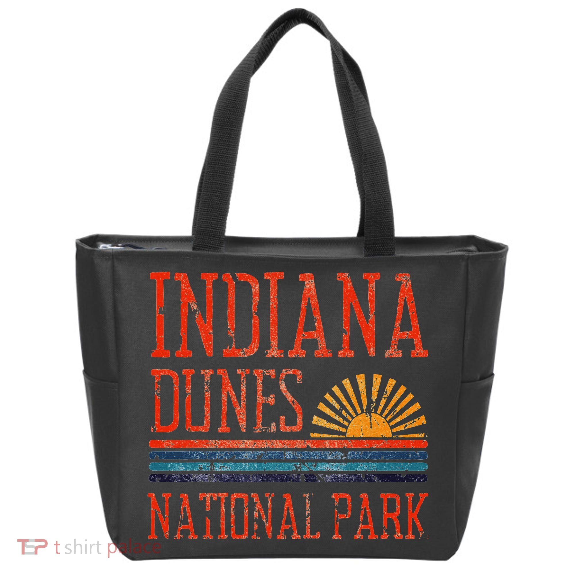 Indiana Dunes National Park Nature Great Lakes Sunset Tote Bag