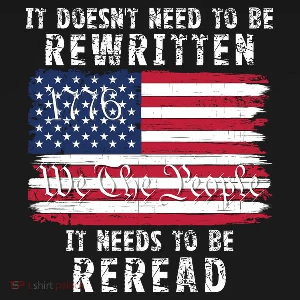 It Doesnt Need To Be Rewritten Constitution We The People Ornament