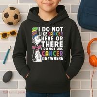 I Do Not Like Cancer Kids Hoodie thumb 2