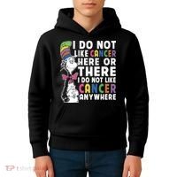 I Do Not Like Cancer Kids Hoodie thumb 4