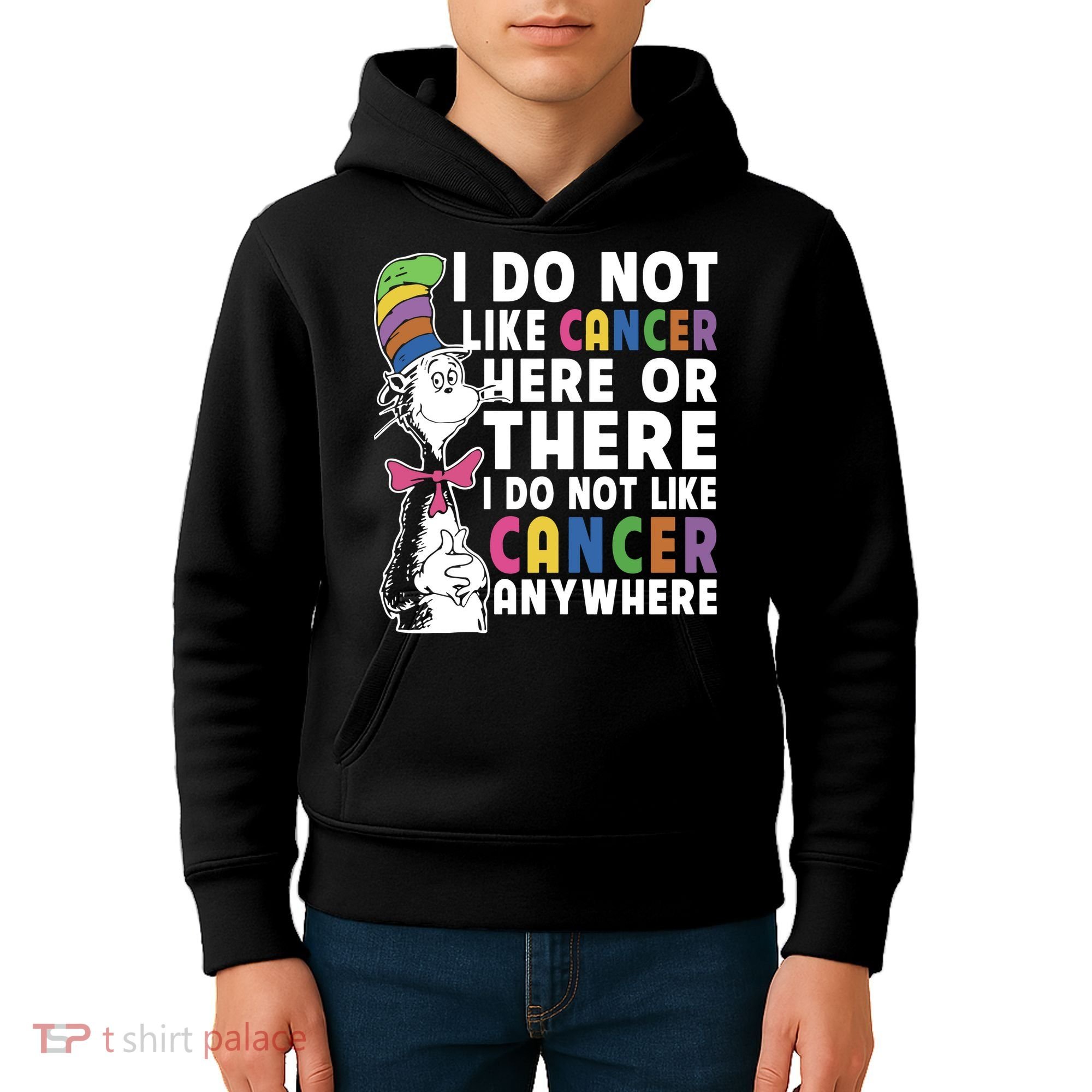 I Do Not Like Cancer Kids Hoodie