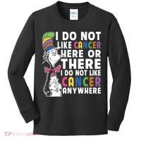 I Do Not Like Cancer Kids Long Sleeve Shirt thumb 0