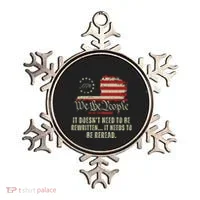 It Doesnt Need To Be Rewritten Constitution We The People Ornament thumb 0