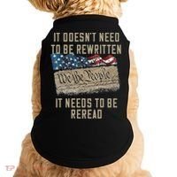 It Doesn't Need To Be Rewritten It Needs to be Reread Doggie Tank thumb 0