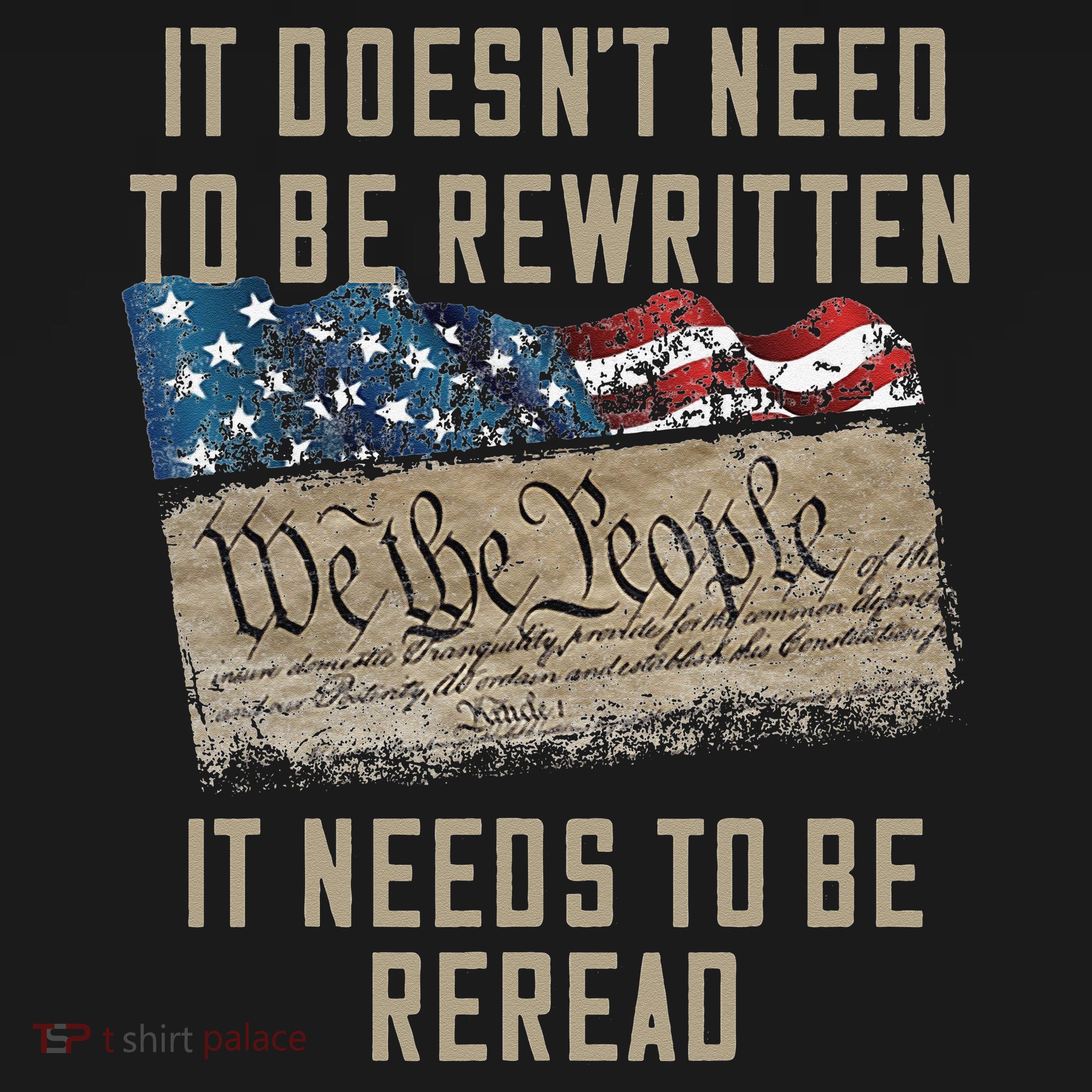 It Doesn't Need To Be Rewritten It Needs to be Reread Doggie Tank