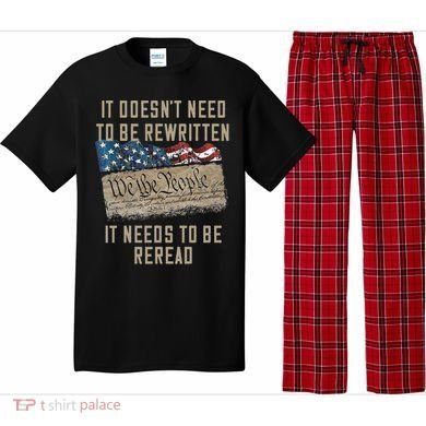 It Doesn't Need To Be Rewritten It Needs to be Reread Pajama Set