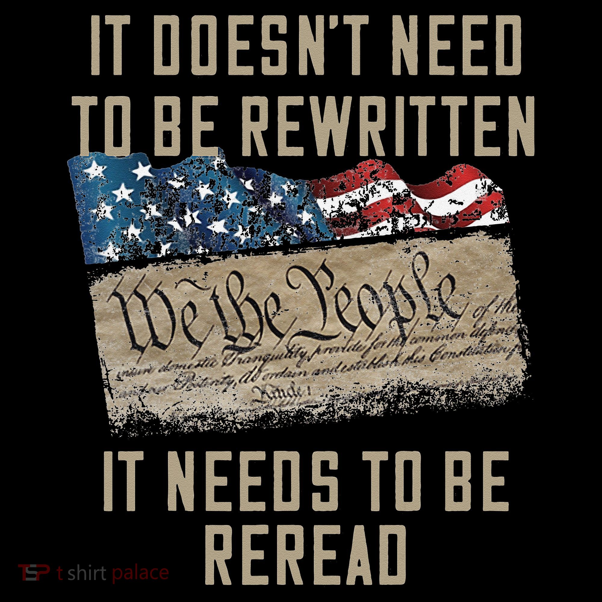 It Doesn't Need To Be Rewritten It Needs to be Reread Tank Top