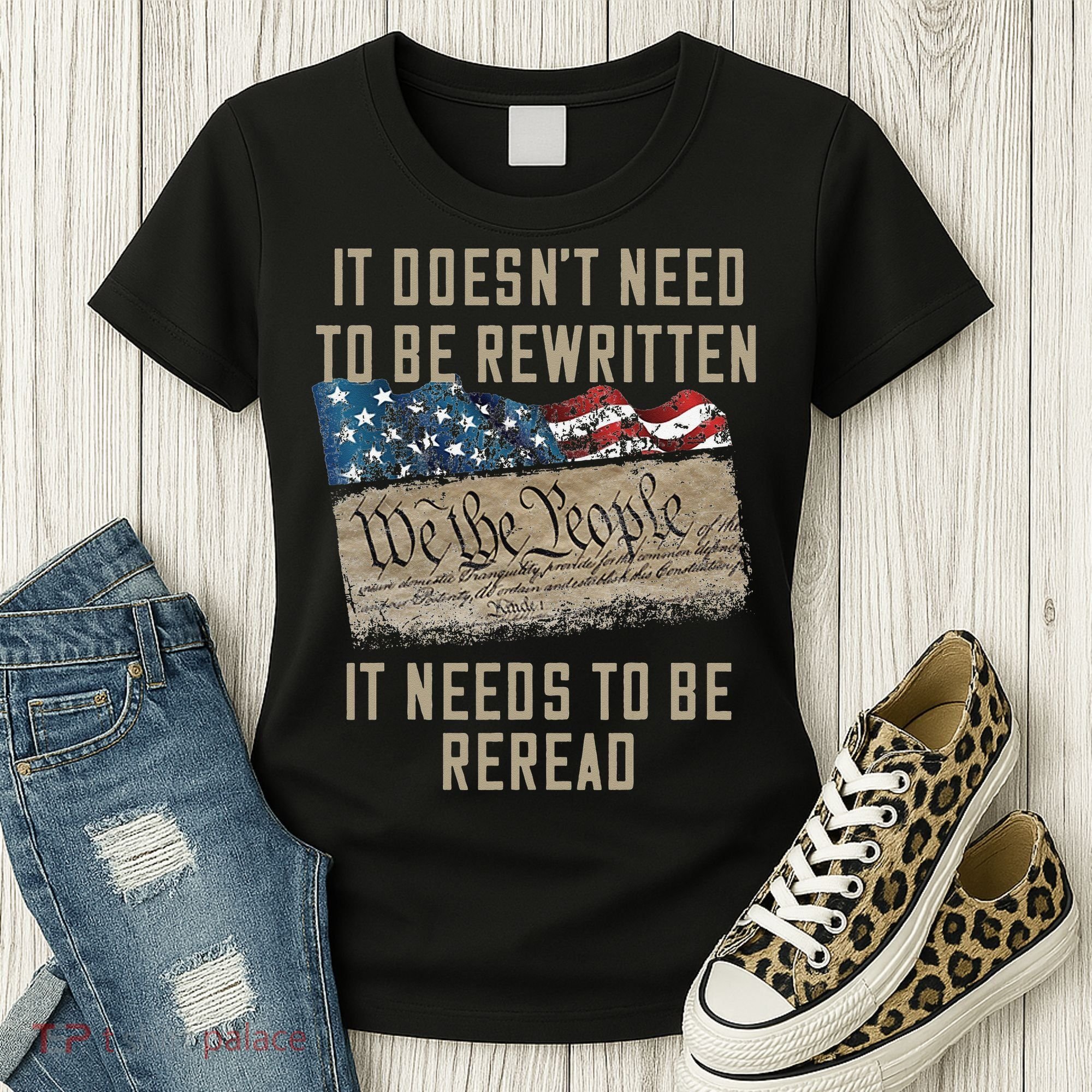 It Doesn't Need To Be Rewritten It Needs to be Reread Women's T-Shirt