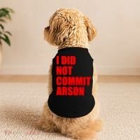 I Did Not Commit Arson Red Logo Doggie Tank thumb 2