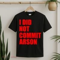 I Did Not Commit Arson Red Logo T-Shirt thumb 2