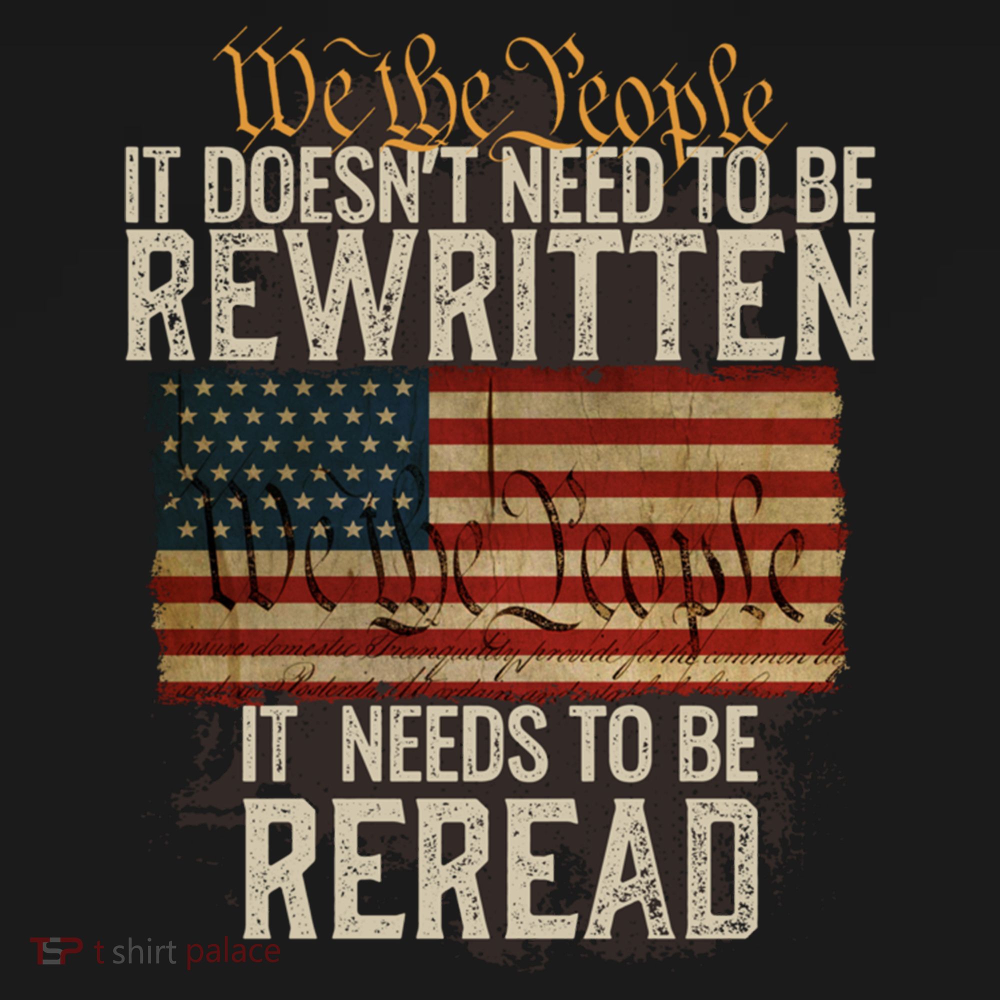 It DoesnT Need To Be Rewritten Constitution We The People Gift Women's Hoodie