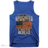 It DoesnT Need To Be Rewritten Constitution We The People Gift Tank Top thumb 0