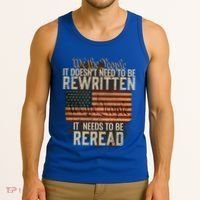 It DoesnT Need To Be Rewritten Constitution We The People Gift Tank Top thumb 3