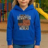 It DoesnT Need To Be Rewritten Constitution We The People Gift Kids Hoodie thumb 3