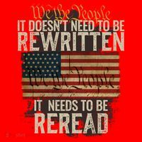 It DoesnT Need To Be Rewritten Constitution We The People Gift Santa Hat thumb 1