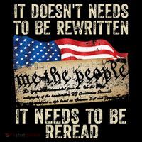 It Doesnt Need To Be Rewritten Constitution Flag Usa Women's Hoodie thumb 2