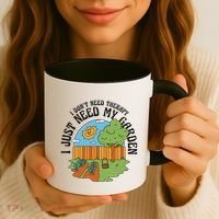 I Don't Need Therapy I Just Need My Garden Funny Coffee Mug thumb 3