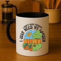I Don't Need Therapy I Just Need My Garden Funny Coffee Mug thumb 4