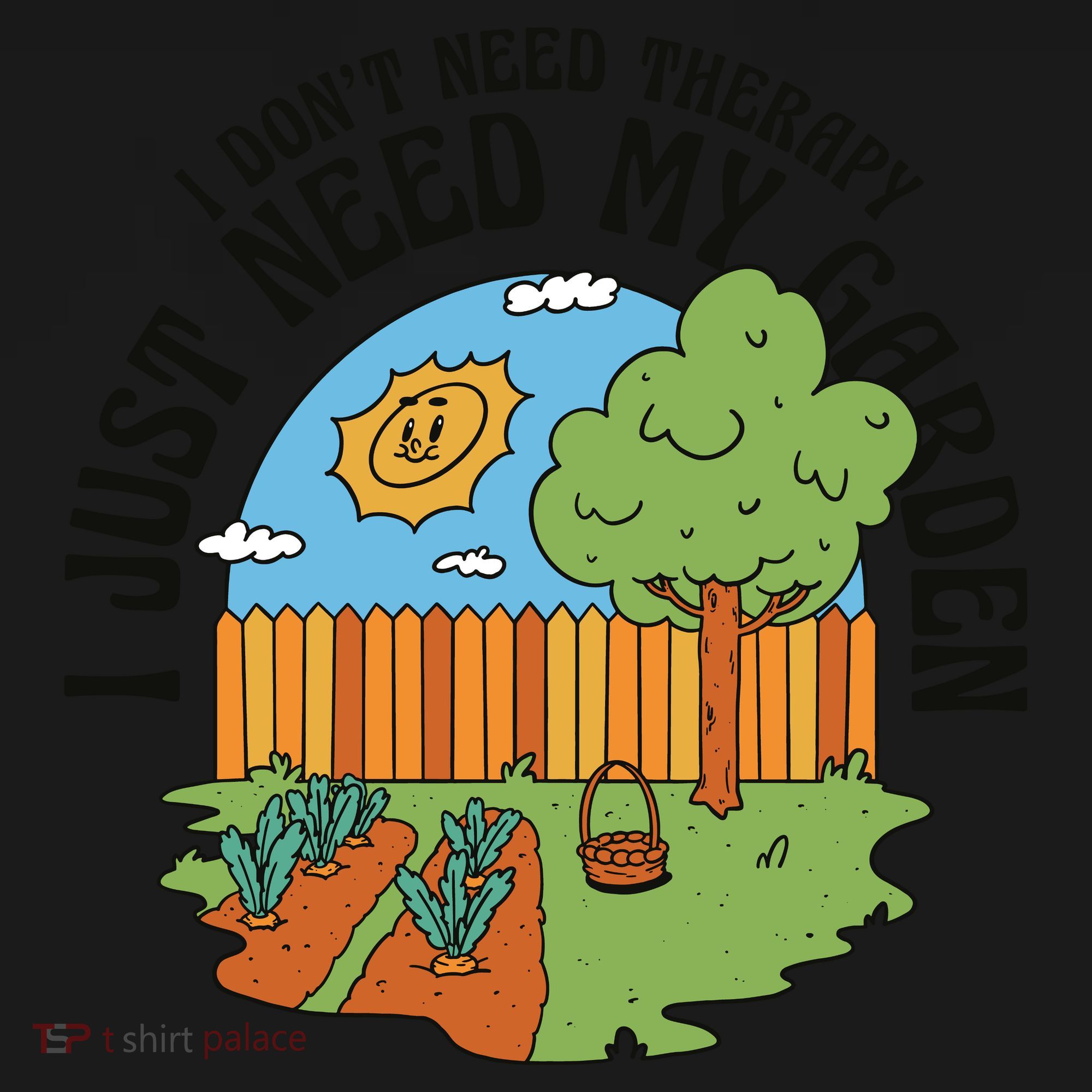 I Don't Need Therapy I Just Need My Garden Funny Coaster