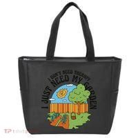 I Don't Need Therapy I Just Need My Garden Funny Tote Bag thumb 0
