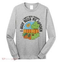 I Don't Need Therapy I Just Need My Garden Funny Long Sleeve Shirt thumb 0