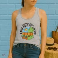 I Don't Need Therapy I Just Need My Garden Funny Women's Tank Top thumb 2