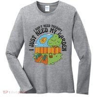 I Don't Need Therapy I Just Need My Garden Funny Women's Long Sleeve Shirt thumb 0