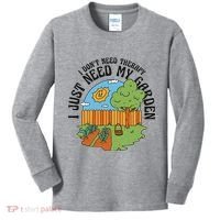 I Don't Need Therapy I Just Need My Garden Funny Kids Long Sleeve Shirt thumb 0