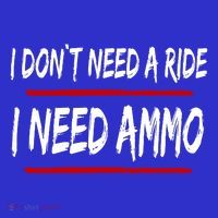 I Don't Need A Ride I Need Ammo Ukraine Long Sleeve Shirt thumb 2