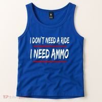 I Don't Need A Ride I Need Ammo Ukraine Tank Top thumb 2