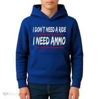 I Don't Need A Ride I Need Ammo Ukraine Kids Hoodie thumb 4