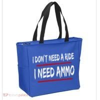 I Don't Need A Ride I Need Ammo Ukraine Tote Bag thumb 2