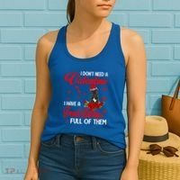 I Don't Need A Valentine I Have A French Bulldog Dog Lover Gift Women's Tank Top thumb 2