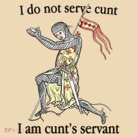 I Do Not Serve Cunt I Am CuntS Servant Tote Bag thumb 4