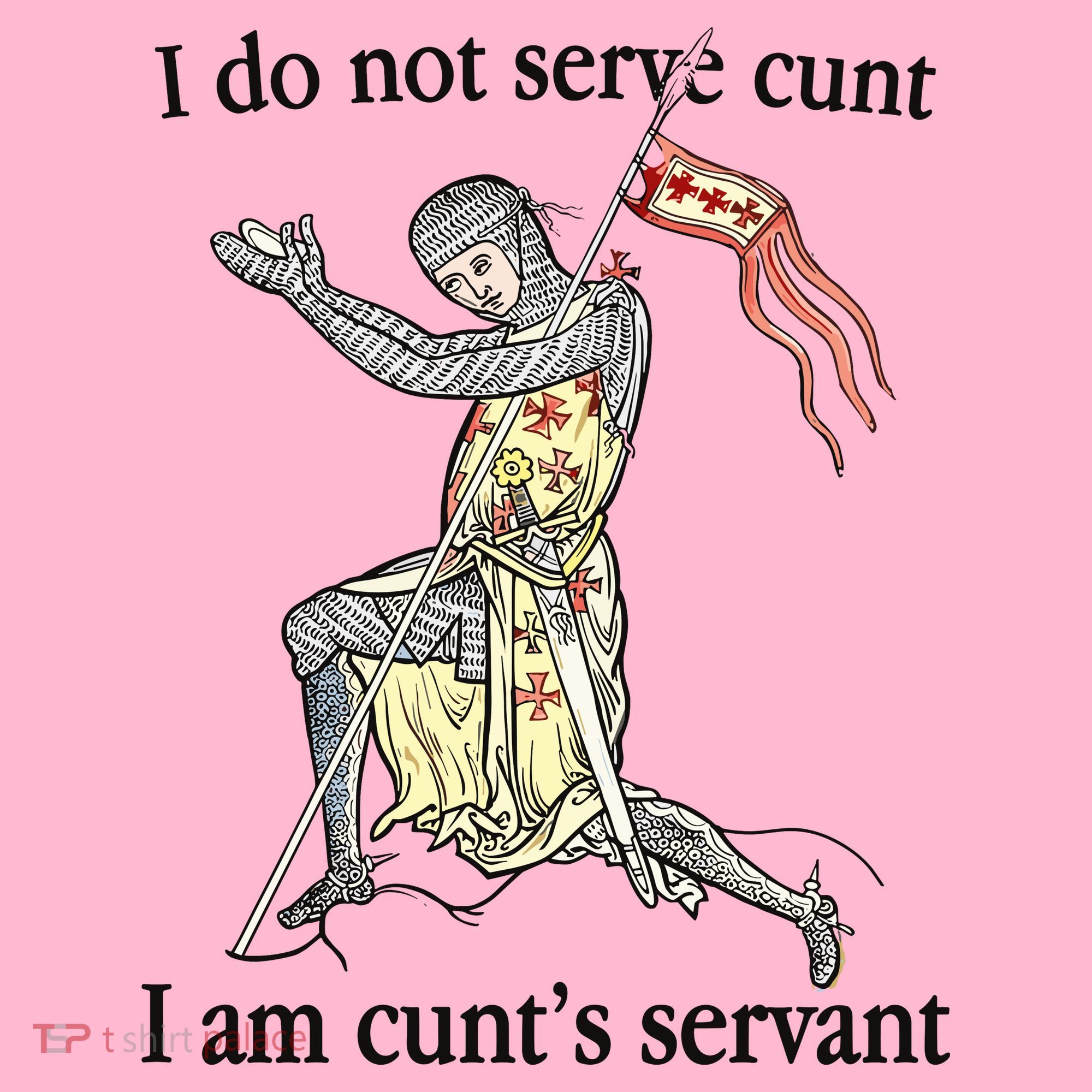 I Do Not Serve Cunt I Am CuntS Servant Coaster