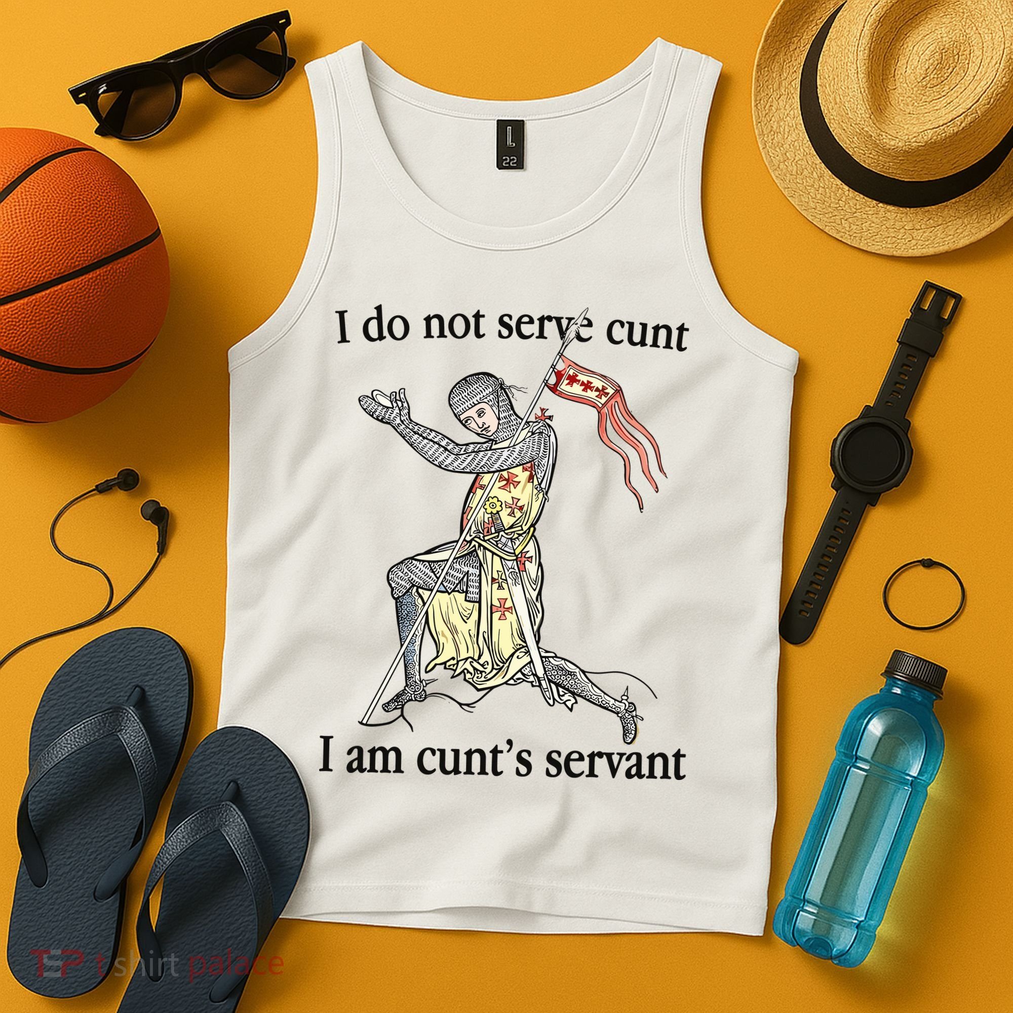 I Do Not Serve Cunt I Am CuntS Servant Tank Top
