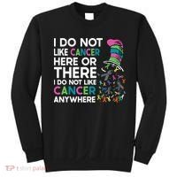 I Do Not Like Cancer Here Or There I Do Not Like Cancer Sweatshirt thumb 0