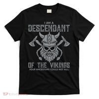 Im Descendant Of Viking Norse Mythology Women T-Shirt thumb 0