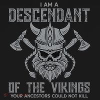 Im Descendant Of Viking Norse Mythology Women Women's Tank Top thumb 5
