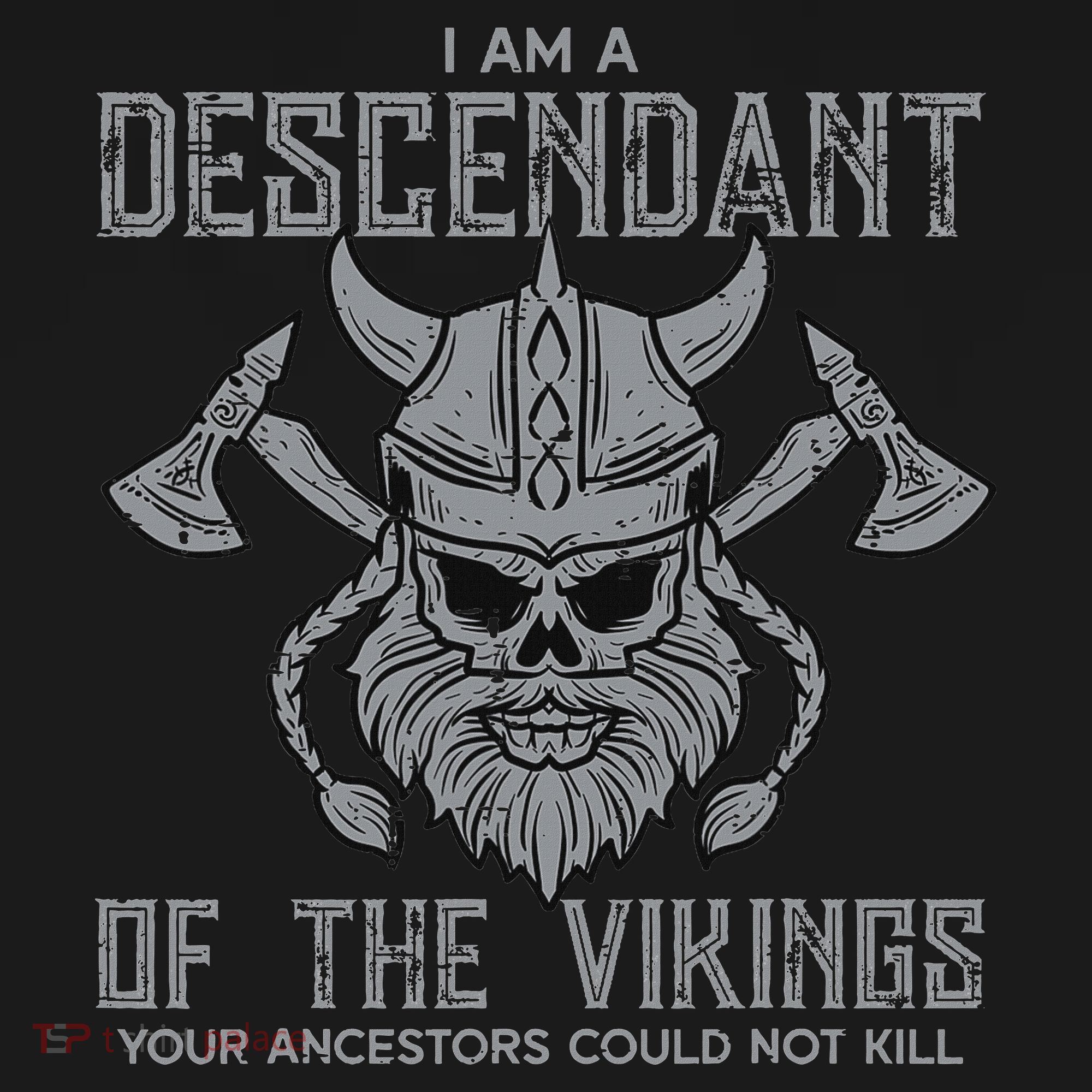 Im Descendant Of Viking Norse Mythology Women Women's Tank Top